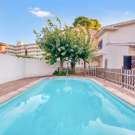 Salou Family Villa With Private Pool & Beach - Bbq - Wifi - Ac
