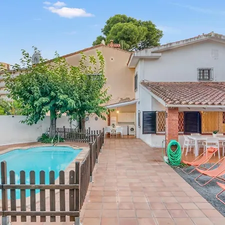 Apartment Salou Family Villa With Private Pool & Beach - Bbq - Wifi - Ac Salou